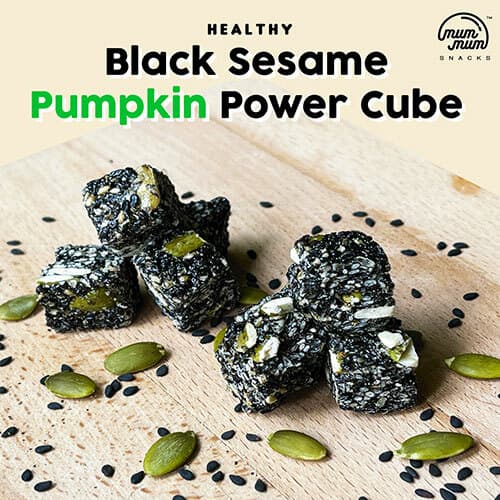 Healthy Black Sesame Pumpkin Power Cube [300g]