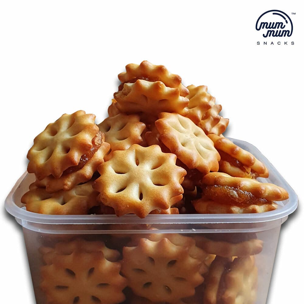 Mini Golden Pineapple Biscuit